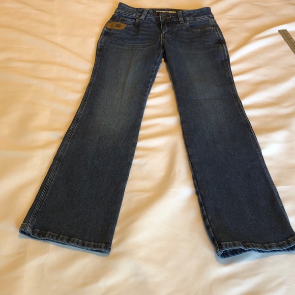 Wrangler Denim - Women’s size 0X30 Wrangler Riggs workwear strong blue jeans